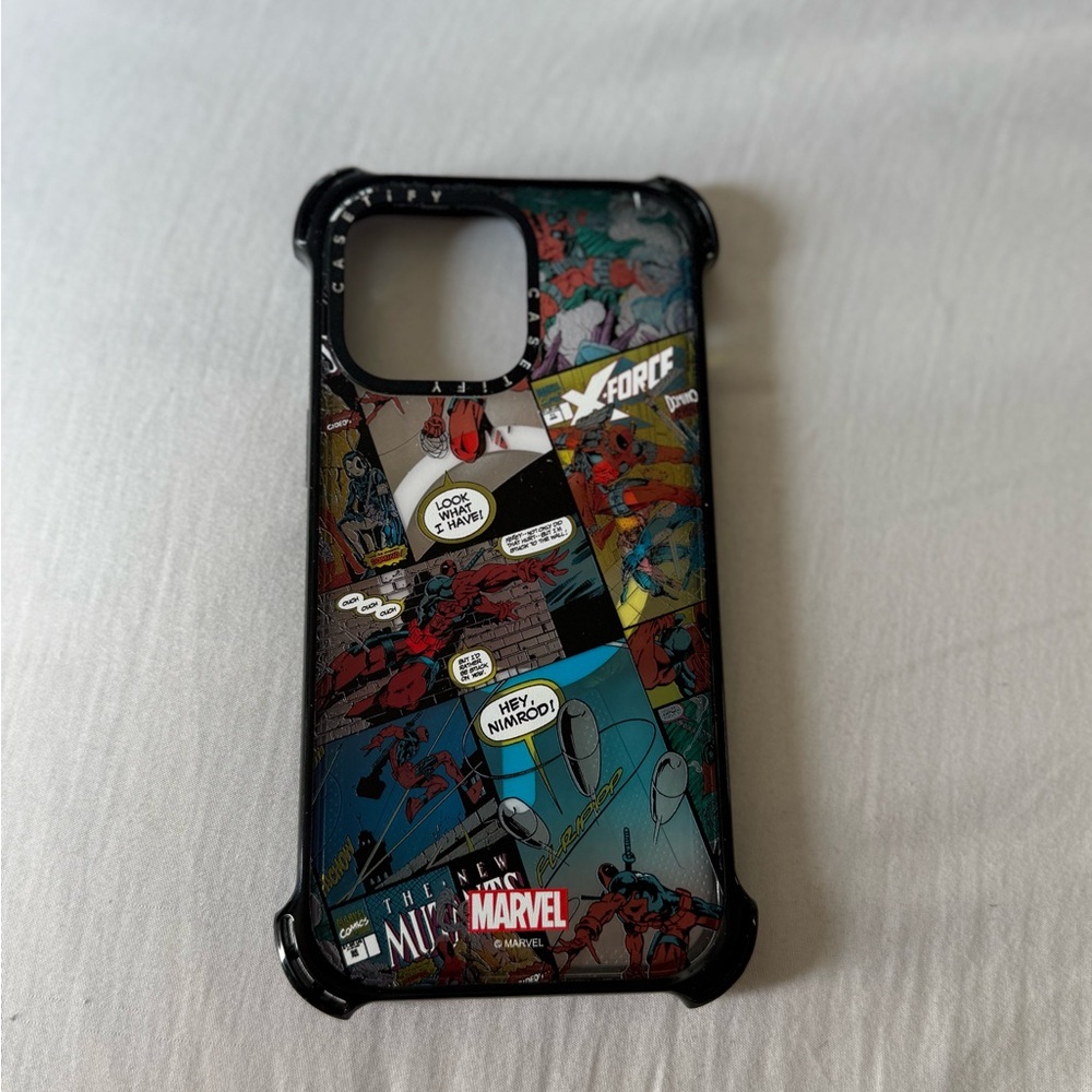 Marvel Multicolor Comic Strip Phone Case